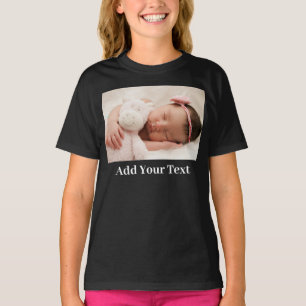 Custom Photo and Text T-Shirt