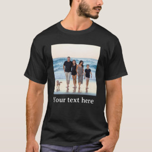 Custom photo and text T-Shirt