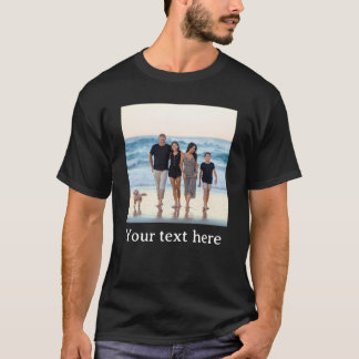 Custom photo and text T-Shirt