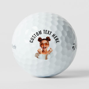 Custom Photo and Text Taylor Made TP5 Golf Balls