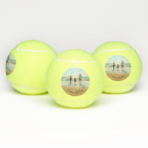 Custom Photo and Text Tennis Balls - Your Design