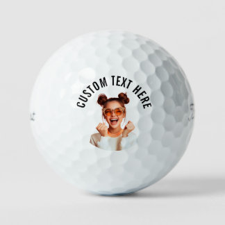 Custom Photo and Text Titleist 2023 Pro V1 Golf Balls