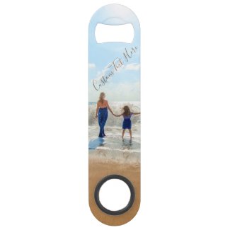 Custom Photo and Text - Unique Your Own Design - Bar Key