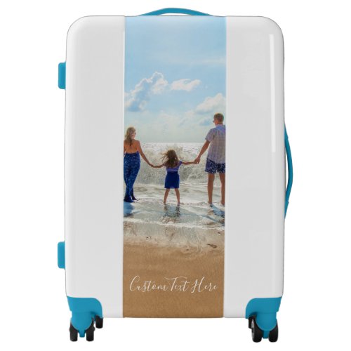 Custom Photo and Text _ Unique Your Own Design _   Luggage