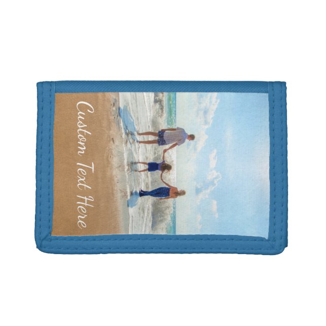 Custom Photo/Text Wallet For Women & Men - Personalized Phone Handbag, Large Capacity Gift
