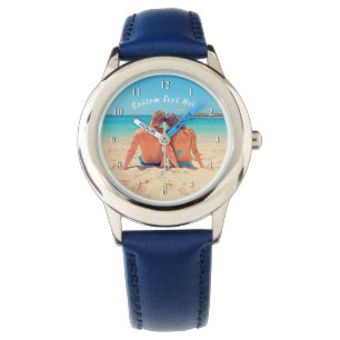 Custom Photo and Text Watch Your Own Design