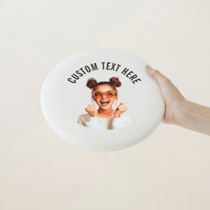 Custom Photo and Text Wham-O Frisbee