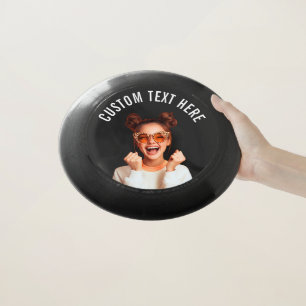 Custom Photo and Text Wham-O Frisbee