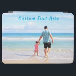 Custom Photo and Text - Your Own Design - Best DAD iPad Air Cover<br><div class="desc">Custom Photo and Text - Your Own Design - Special - Personalized Family / Friends or Personal Gift - Add Your Text and Photo - Resize and move or remove and add elements / image with customization tool. Choose / add your favorite font / text color ! You can transfer...</div>