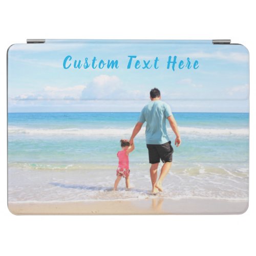 Custom Photo and Text _ Your Own Design _ Best DAD iPad Air Cover