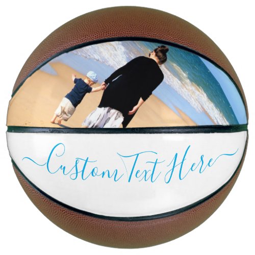 Custom Photo and Text _ Your Own Design _ Cute Basketball