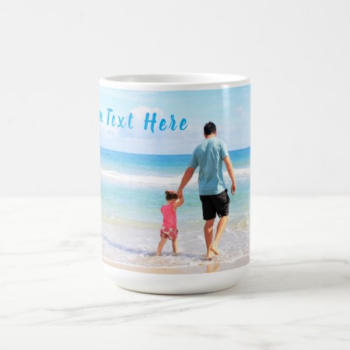 Custom Photo and Text _ Your Own Design _ Cute Coffee Mug