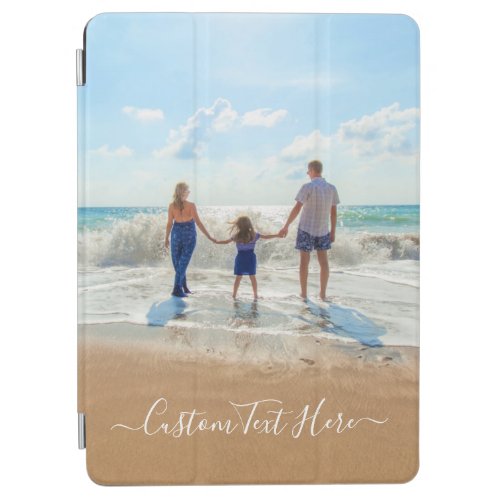 Custom Photo and Text _ Your Own Design _ Family iPad Air Cover