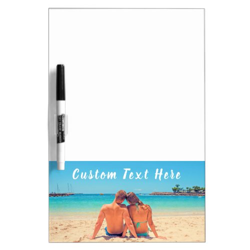 Custom Photo and Text _ Your Own Design _ Love Dry Erase Board