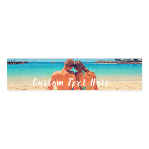 Custom Photo and Text - Your Own Design - Love Napkin Bands