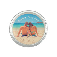 Custom Photo And Text - Your Own Design - Love Ring at Zazzle