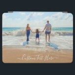 Custom Photo and Text Your Own Design - My Family iPad Air Cover<br><div class="desc">Custom Photo and Text - Unique Your Own Design -  Personalized Family / Friends or Personal Gift - Add Your Text and Photo - Resize and move elements with customization tool !</div>
