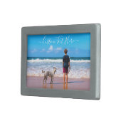 Custom Photo and Text - Your Own Design - My Pet   Belt Buckle (Front Right)