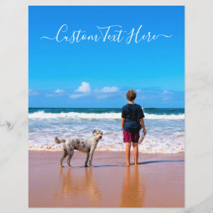 Custom Photo and Text - Your Own Design - My Pet   Letterhead