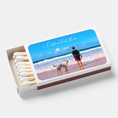 Custom Photo and Text _ Your Own Design _ My Pet   Matchboxes