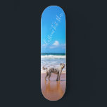Custom Photo and Text - Your Own Design - My Pet   Skateboard<br><div class="desc">Custom Photo and Text - Your Own Design - My Pet - Personalized Family / Friends or Personal Gift - Add Your Photo and Text - Resize and move or remove and add elements / text with customization tool ! Choose / add your favorite font / text color ! You...</div>
