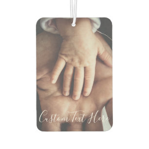 Custom Photo and Text Your Own Design Personalized Air Freshener