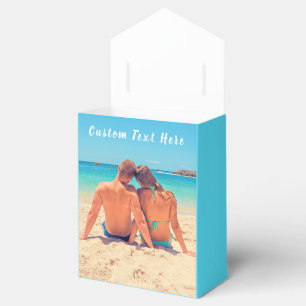 Custom Photo and Text - Your Own Design - Special Favor Boxes