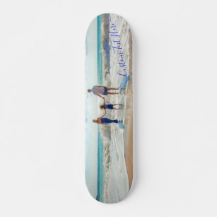 Custom Photo and Text - Your Own Design - Special  Skateboard