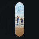 Custom Photo and Text - Your Own Design - Special  Skateboard<br><div class="desc">Custom Photo and Text - Unique Your Own Design -  Personalized Family / Friends or Personal Gift - Add Your Text and Photo - Resize and move elements with customization tool !</div>