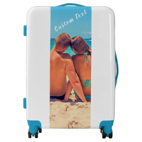 Custom Photo and Text _ Your Own Design _ Summer Luggage