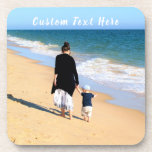 Custom Photo and Text - Your Own Design - Sweet Beverage Coaster