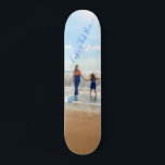 Custom Photo and Text - Your Own Design - With MOM Skateboard<br><div class="desc">Custom Photo and Text - Unique Your Own Design -  Personalized Family / Friends or Personal Gift - Add Your Text and Photo - Resize and move elements with customization tool !</div>