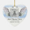 Custom Photo Angel Wings and Heart Memorial