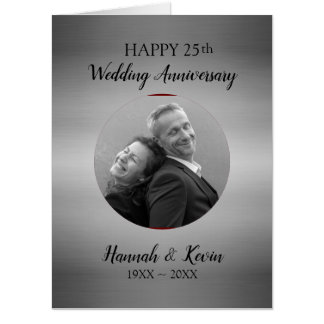 Custom Photo Anniversary Card