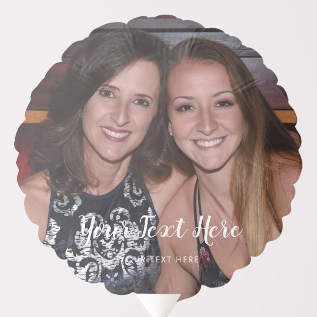Custom Photo Any Occasion Balloon (Front)