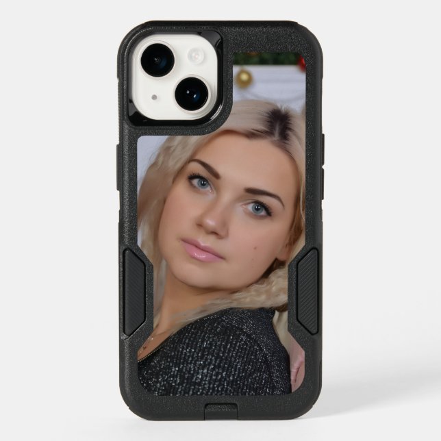 CUSTOM PHOTO APPLE 14 IPHONE CASE (Back)