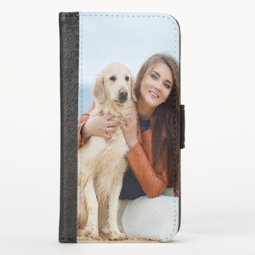 Custom Photo Apple iPhone X Wallet Case