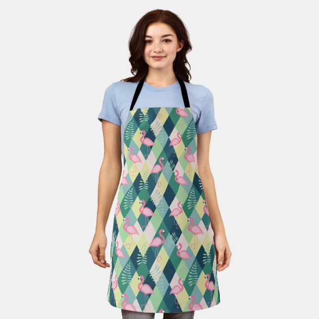 Custom Photo Apron – Personalized Kitchen (Worn)