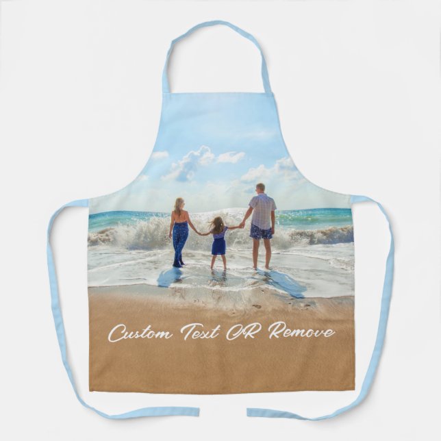 Custom Photo Apron Your Photos and Text (Front)