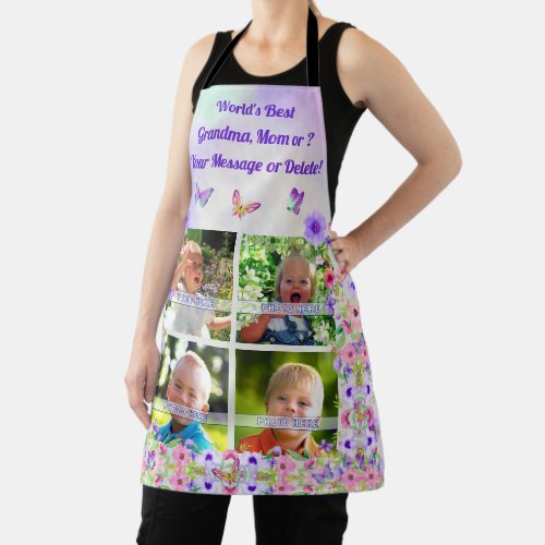 Custom Photo Aprons Personalised for Mom  Apron