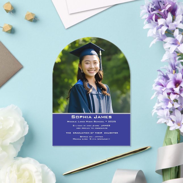 custom photo  -arch Graduation Announcement (Insitu (Wedding))