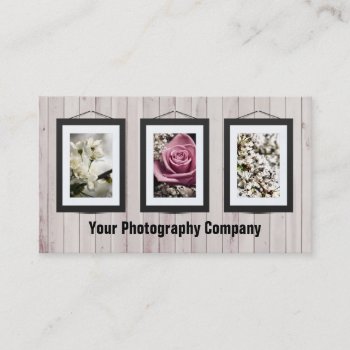 Custom Photo Art Gallery Business Cards by bigspl at Zazzle