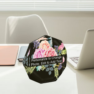 Custom Photo Art Logo Name Quote Achievement Oct Acrylic Award