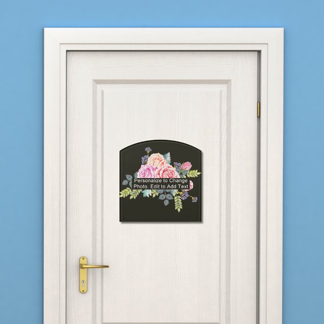 Custom Photo Artwork Name School Office Home Door Sign (Custom Photo Artwork Name School Office Home Door Sign)