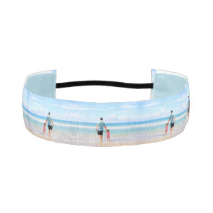 Custom Photo Athletic Headband with Your Photos