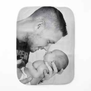 Custom Photo Baby Burp Cloth