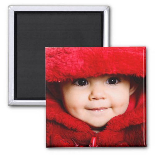 Custom Photo Baby Family Refrigerator Magnet