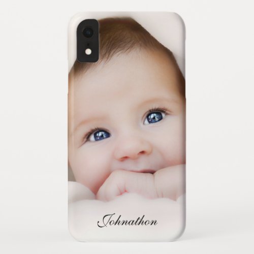 Custom Photo Baby Personalize iPhone XR Case