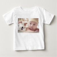 custom photo baby t-shirt