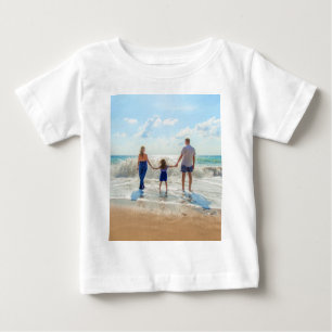 Custom Photo Baby T-Shirt Your Favorite Photo Gift